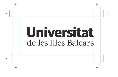 logotip com emblema UIB