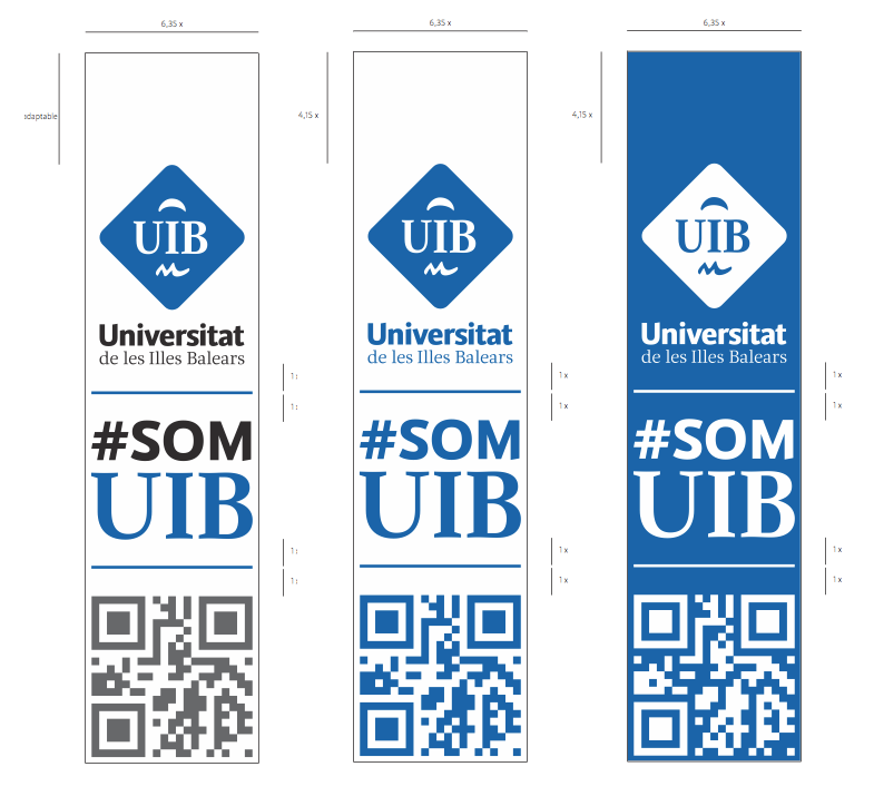Etiqueta: #... + QR format verrtical