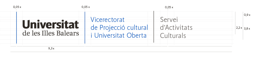 A partir del logotip com emblema